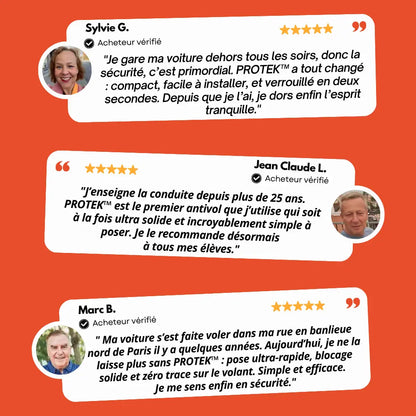 PROTEK™ : Verrouillez. Respirez. C’est protégé.