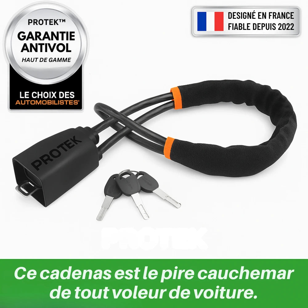 PROTEK™ : Verrouillez. Respirez. C’est protégé.