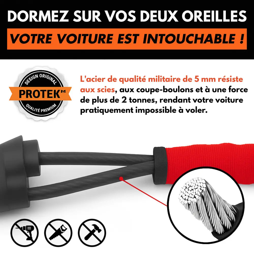 PROTEK™ : Verrouillez. Respirez. C’est protégé.
